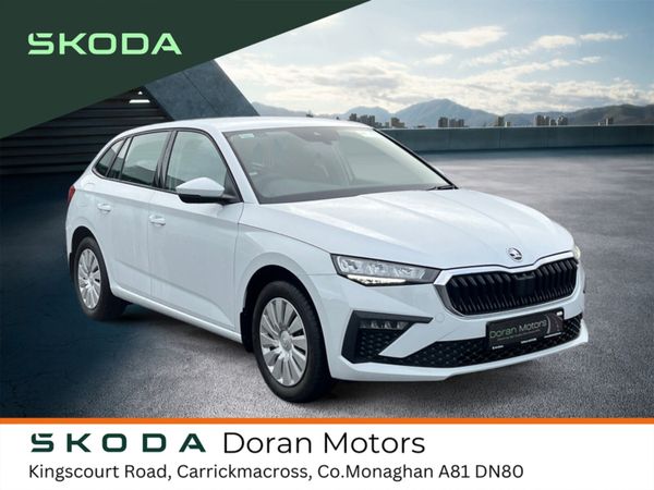 Skoda Scala Hatchback, Petrol, 2025, White