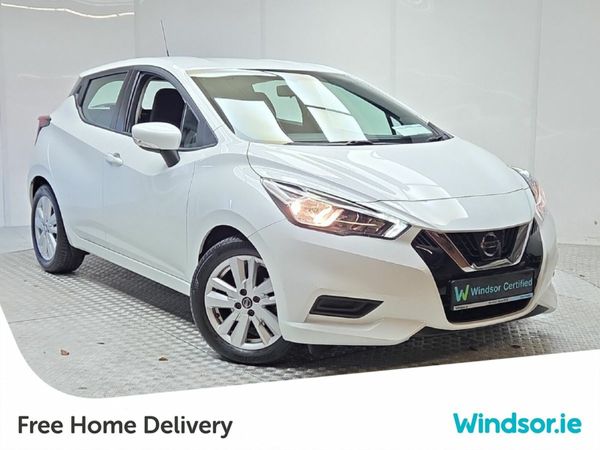 Nissan Micra Hatchback, Petrol, 2021, White