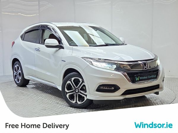 Honda Vezel SUV, Petrol Hybrid, 2019, White