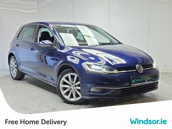 Volkswagen Golf Hatchback, Petrol, 2019, Blue