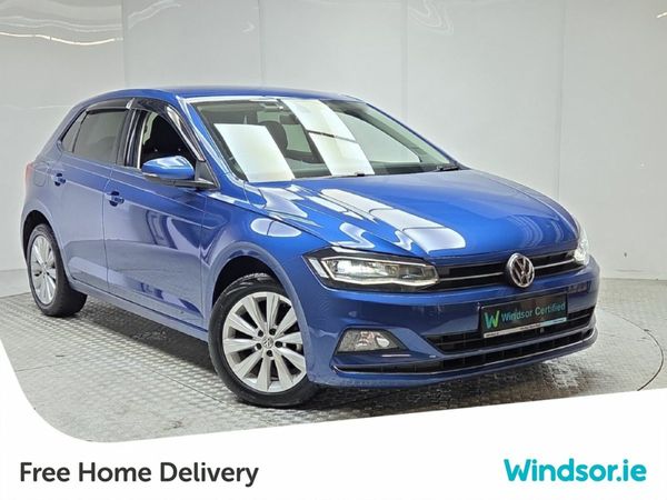 Volkswagen Polo Hatchback, Petrol, 2020, Blue
