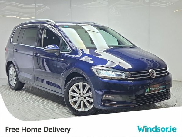 Volkswagen Touran MPV, Petrol, 2018, Blue