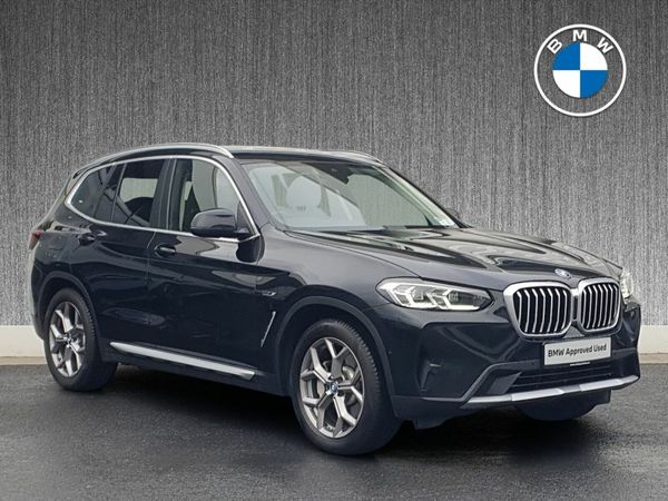 BMW X3 SUV, Petrol Plug-in Hybrid, 2022, Black