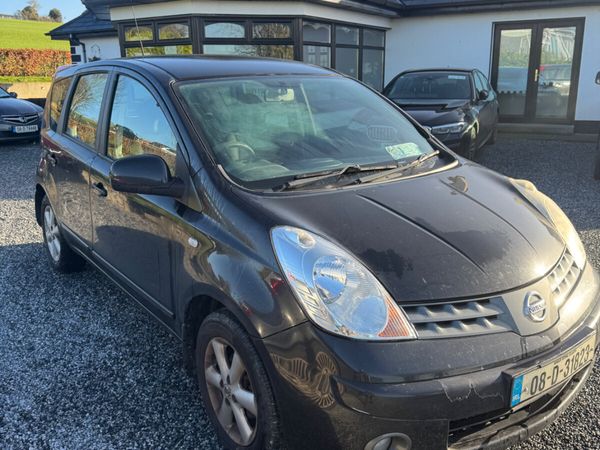 Nissan Note MPV, Petrol, 2008, Black
