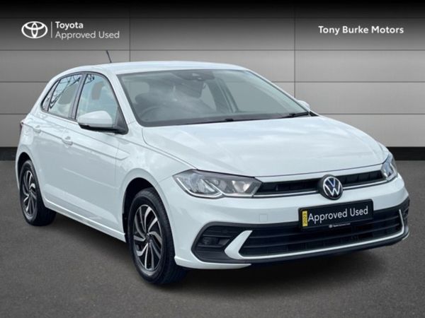 Volkswagen Polo Hatchback, Petrol, 2023, White