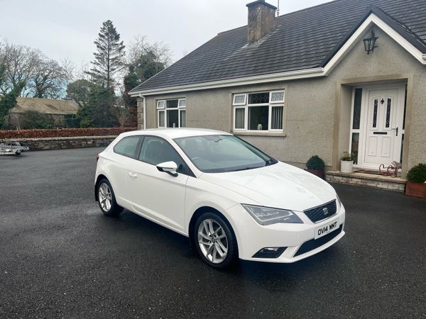 SEAT Leon Hatchback, Diesel, 2014, White