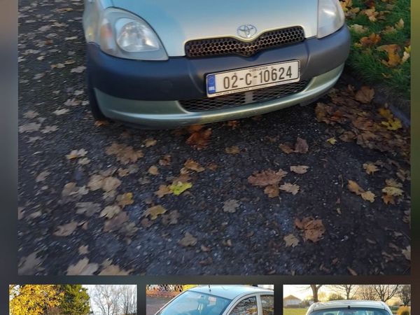 Toyota Yaris Hatchback, Petrol, 2002, Green