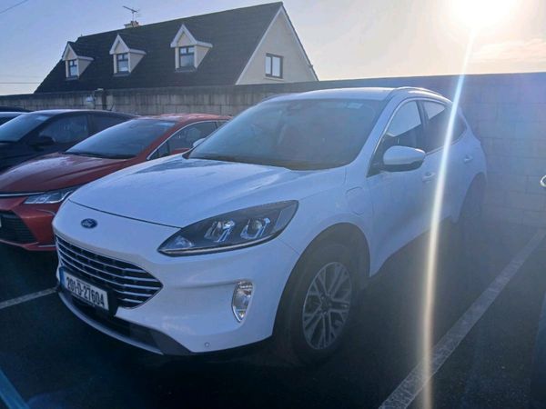 Ford Kuga SUV, Petrol Plug-in Hybrid, 2020, White