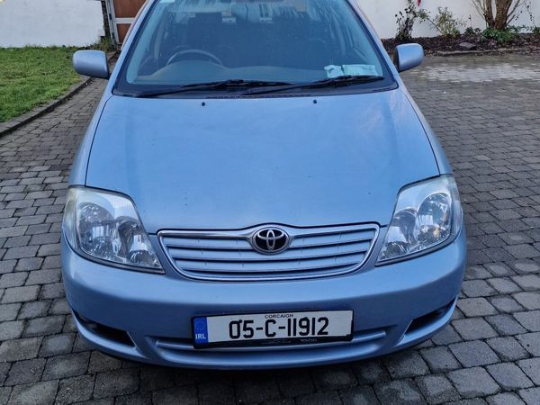 Toyota Corolla Saloon, Petrol, 2005, Blue