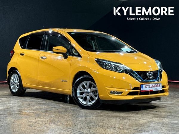 Nissan Note Hatchback, Petrol Hybrid, 2020, Yellow
