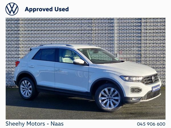 Volkswagen T-Roc SUV, Petrol, 2021, White