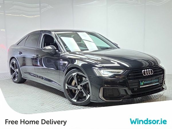 Audi A6 Saloon, Petrol Plug-in Hybrid, 2021, Black