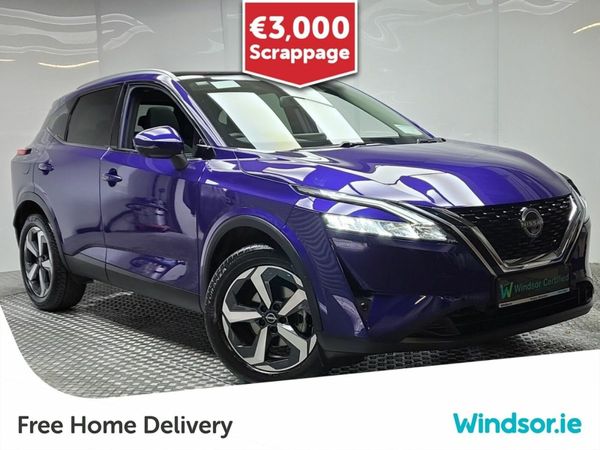 Nissan Qashqai MPV, Petrol Hybrid, 2024, Blue
