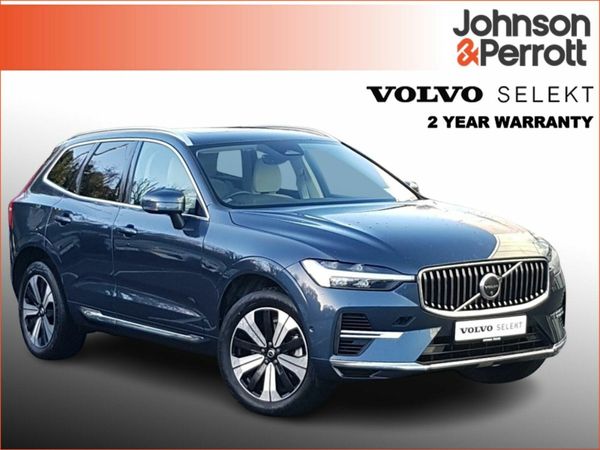 Volvo XC60 SUV, Petrol Plug-in Hybrid, 2024, Blue
