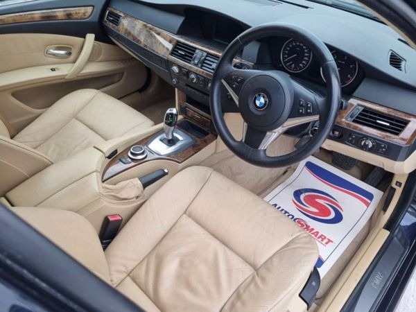 BMW 5-Series Saloon, Diesel, 2009, Black