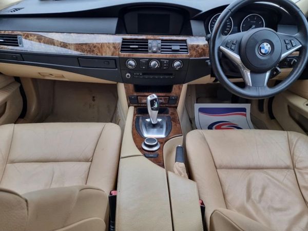 BMW 5-Series Saloon, Diesel, 2009, Black