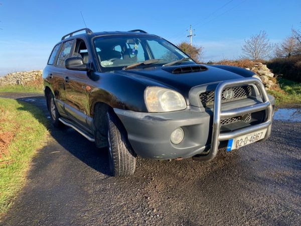 Hyundai Santa Fe SUV, Diesel, 2002, Black