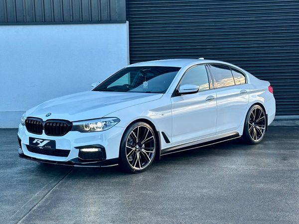 BMW 5-Series Saloon, Diesel, 2017, White