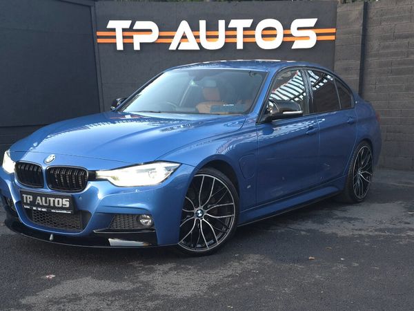 BMW 3-Series Saloon, Petrol Hybrid, 2017, Blue