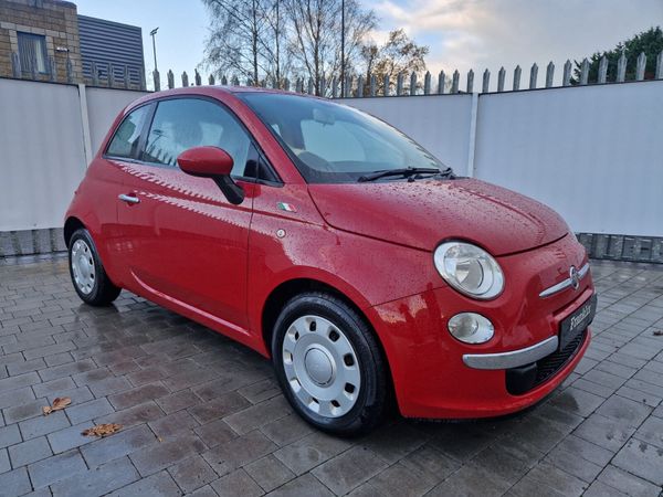 Fiat 500 Hatchback, Petrol, 2015, Red