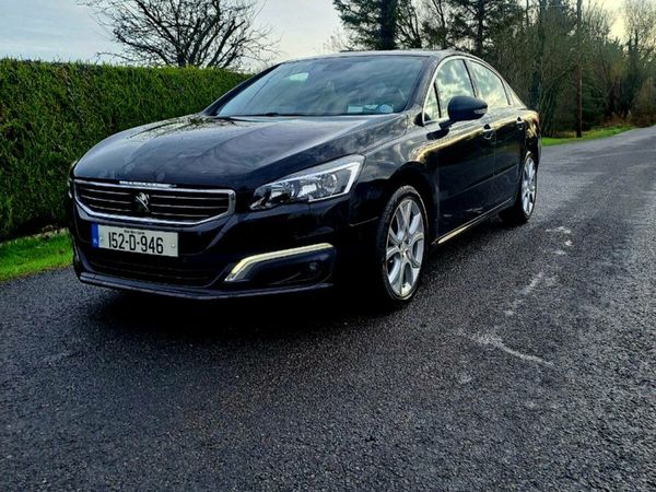 Peugeot 508 Saloon, Diesel, 2015, Black