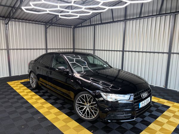 Audi A6 Saloon, Diesel, 2017, Black