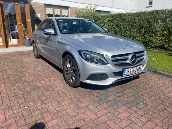 Mercedes-Benz C-Class Saloon, Petrol Plug-in Hybrid, 2016, Silver