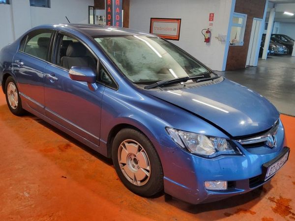 Honda Civic Saloon, Petrol Hybrid, 2007, Blue