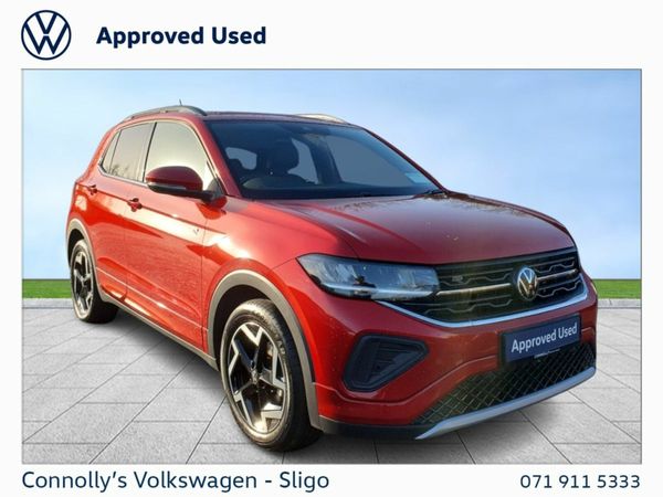 Volkswagen T-Cross SUV, Petrol, 2025, Red