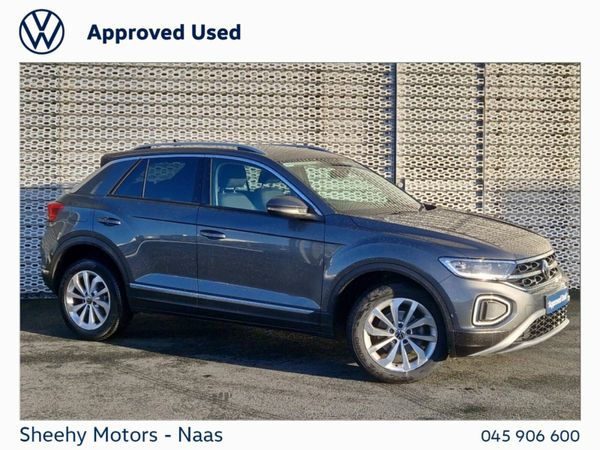 Volkswagen T-Roc SUV, Petrol, 2023, Grey