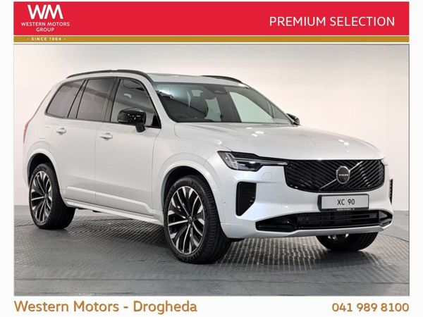 Volvo XC90 SUV, Petrol Hybrid, 2025, White