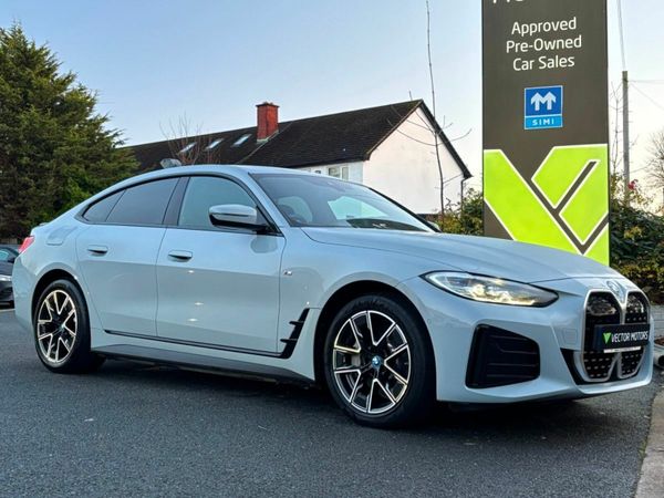 BMW i4 Hatchback, Electric, 2022, Grey