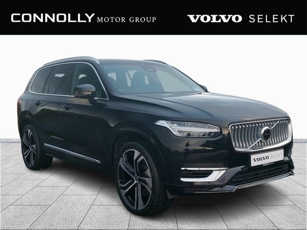 Volvo XC90 SUV, Petrol Plug-in Hybrid, 2024, Black