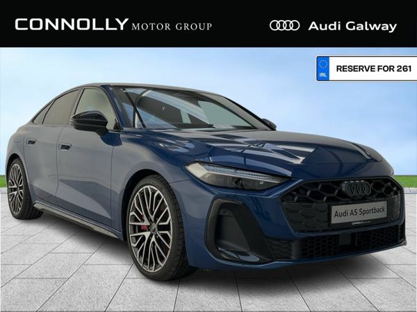 Audi S5 Saloon, Petrol, 2026, Blue