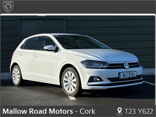 Volkswagen Polo Hatchback, Petrol, 2018, White