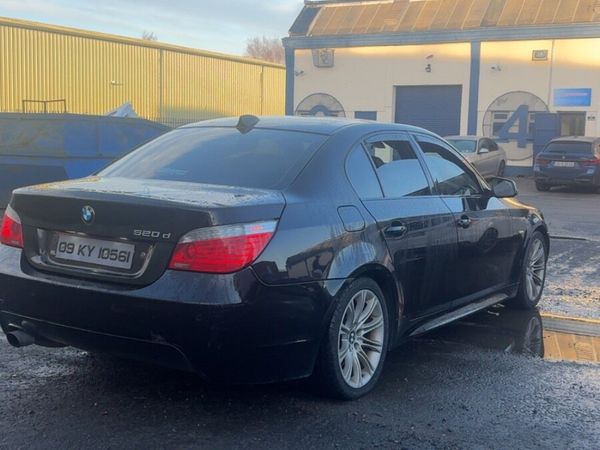 BMW 5-Series Saloon, Diesel, 2009, Black