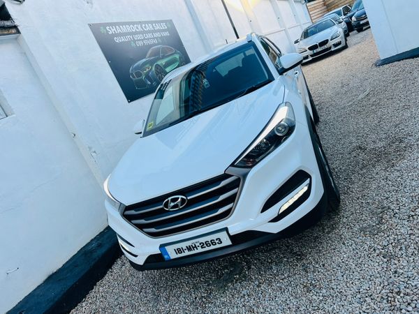 Hyundai Tucson SUV, Petrol, 2018, White