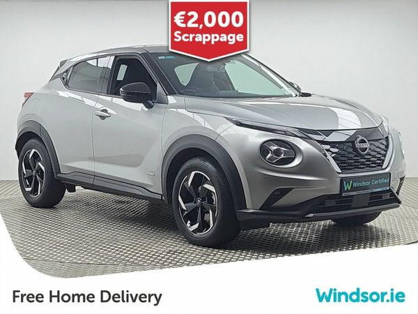 Nissan Juke SUV, Petrol Hybrid, 2023, Grey