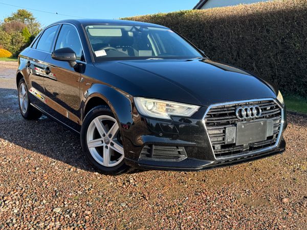 Audi A3 Saloon, Petrol, 2017, Black