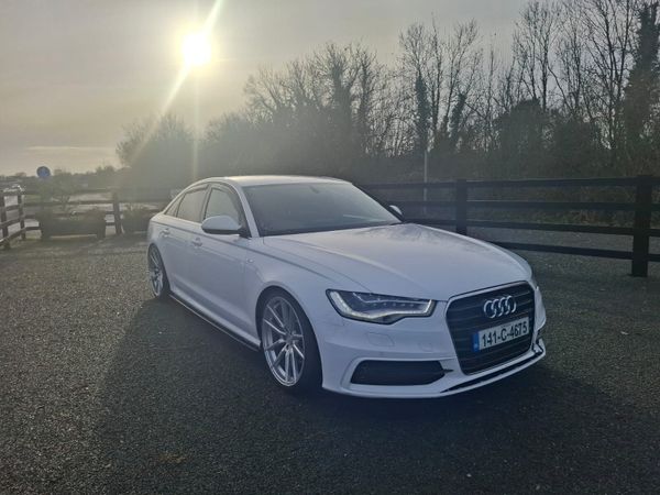 Audi A6 Saloon, Diesel, 2014, White