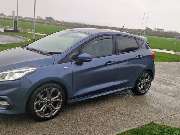 Ford Fiesta Hatchback, Petrol Hybrid, 2021, Blue