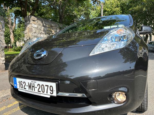 Nissan Leaf Hatchback, Electric, 2016, Black