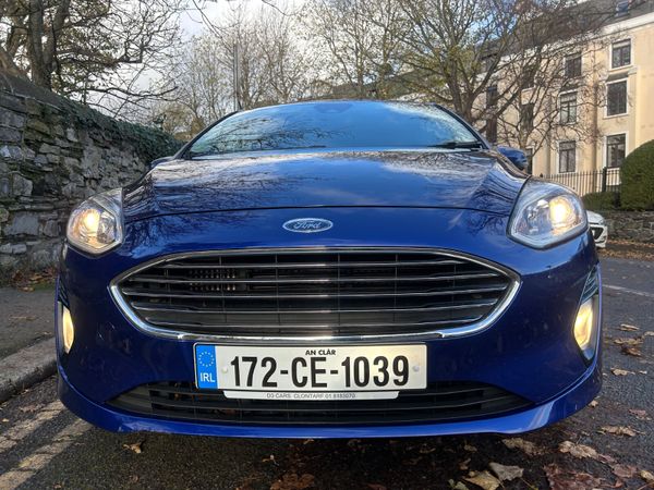 Ford Fiesta Hatchback, Petrol, 2017, Blue