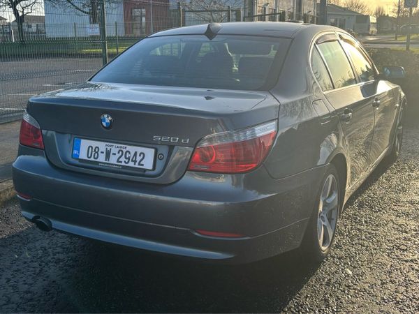 BMW 5-Series Saloon, Diesel, 2008, Grey