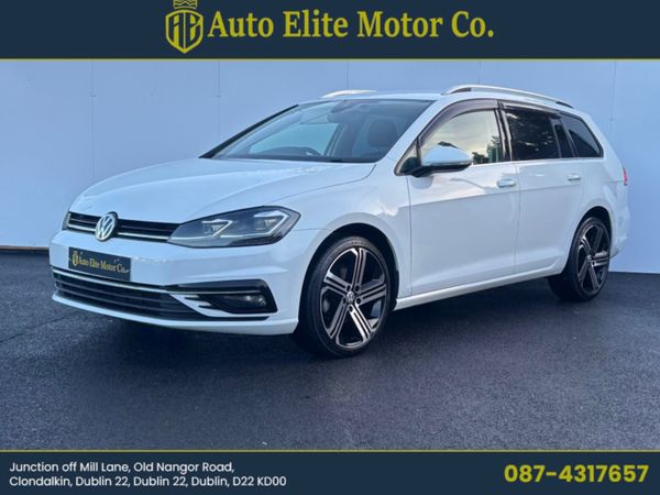 Volkswagen Golf Estate, Petrol, 2018, White