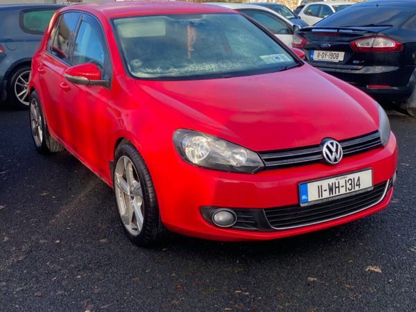 Volkswagen Golf Hatchback, Diesel, 2011, Red