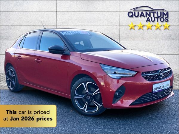 Opel Corsa Hatchback, Petrol, 2022, Red