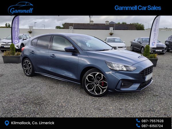 Ford Focus Hatchback, Petrol, 2020, Blue