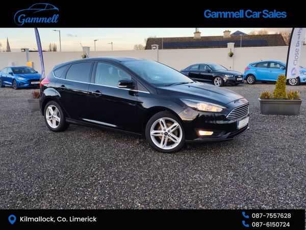 Ford Focus Hatchback, Diesel, 2017, Black