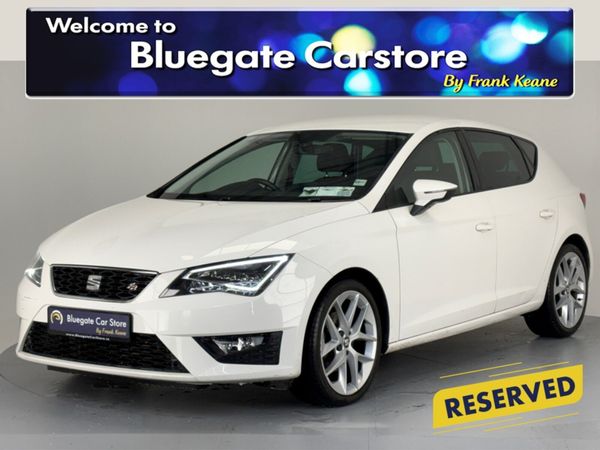 SEAT Leon Hatchback, Petrol, 2017, White